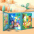 Children's Magnetic Puzzle Three-in-One Advanced Puzzle Baby Enlightenment Educational Story Folding Book Children's Toys