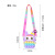 Factory Direct Sales Rat Killer Pioneer Rabbit Bag Pop It Bag Silicone Bag Decompression Bubble Messenger Bag Schoolbag