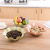 Fruit Plate Creative Modern Living Room European Home Ruffled Fruit Plate Office Desk Surface Panel Snack Dish Candy Plate