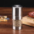 Manufacturers Supply Exquisite Stainless Steel Manual Pepper and Crude Salt Grinder