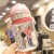 New Pp Cup with Straw Plastic Drinking Cup Children Water Cup Student Summer Cartoon Kindergarten Lanyard Water Bottle