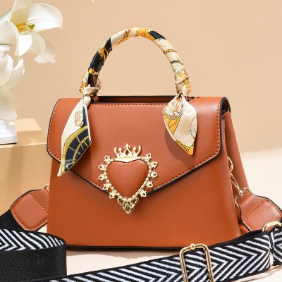  Love Embroidered Trendy Women's Bags Shoulder Handbag Messenger Bag Factory Wholesale 15196