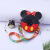 Cartoon Mickey Mouse Shoulder Bag Wholesale Creative Design Children Coin Purse Deratization Pioneer Puzzle Decompression Silicone Bag