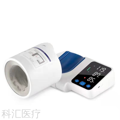 ARM Barrel Sphygmomanometer Foreign Trade English Intelligent Electronic Blood Pressure Meter One-Button Measurement