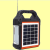2022 Solar Flashlight Solar Lighting Power System Solar Speaker Portable Detachable