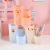 Korean-Style Cartoon Desktop Storage Pen Holder Multi-Functional Student Hexagonal Stationery Storage Container Creative Six-Side Storage Box