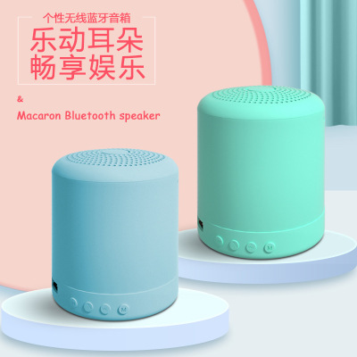 Macaron A11 Mini Bluetooth Audio Mobile Phone Computer Laptop Subwoofer Wireless USB Mini Card Speaker