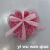 Heart-Shaped Transparent Boxed 9 Flowers 13 Simulation Bar Soap Bath Handmade Soap Flower Craft Christmas Valentine's Day