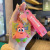 Genuine Cartoon Cartoon Sponge Baby Paida Star Octopus Figurine Doll Lovely Bag Pendant Keychain