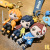 Anime Garage Kits Ghost Extinguishing PVC Keychain Cartoon Epoxy Doll Cars and Bags Hanging Piece Pendant Key Chain Wholesale