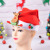 Factory Supply Christmas Hat Adult and Children Style Christmas Ornament Wholesale Short Plush Christmas Hat