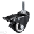 Roller Universal Wheel Mute Caster Steering Wheel Pulley Load Trolley with Brake Fumar Wheel Small Wheel
