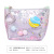 Trend Cartoon Simple Fashion Laser Cosmetic Bag Quicksand Coin Purse Storage Bag Durable Waterproof Portable Clutch