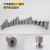 Stainless Steel Advertising Screw Solid Acrylic Support Plate Nail Mirror Nail Fixed Glazing Brad Decorative Cap