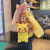 Creative Cartoon Building Blocks Pikachu Ornaments Epoxy Doll Accessories Cute Couple Bags Pendant Keychain Wholesale
