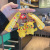 Creative Cartoon Building Blocks Pikachu Ornaments Epoxy Doll Accessories Cute Couple Bags Pendant Keychain Wholesale