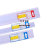 Supermarket Shelf Label Strip Plastic Sticker Pharmacy Glass Card Strip Transparent Price Tag Sticker