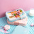INS Internet Celebrity Children's Lunch Box Microwave Oven Student Bento Box Plastic Partitioned and Portable School Amazon Lunch Box