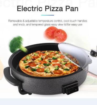 With Certificate Extra High 7cm9cm Deep Large Size Electric Frying Pan Electric Frying Pan Pizza Pan Pizza Pan Factory Wholesale and Export