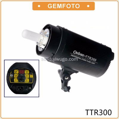 OUBAO flash light TTR300 series digital video flashlight LED digital display panel 300W Digital Edition