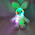 Easter Rabbit Doll Led Luminous Rabbit Dressing Rabbit Bow Tie Rabbit Plush Toy Doll