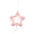 Christmas Decoration Supplies Plush Feather Pendant Five-Pointed Star Pendant Creative Heart Hanging Pieces Small Tree Ornaments