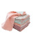 Thick Scale Rag Double-Sided Coral Fleece Water Ripple Bamboo Charcoal Dishcloth Scouring Pad Cleaning Towel Rag