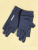 Japanese and Korean Style Spring, Autumn and Winter Sun Protection Sports Spot Solid Color Finger Gloves Men's and Women's Black Fashionable Simple Winter Gloves