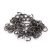 200 Pcs/pack Wholesale Handmade DIY Hoop Plating Broken Ring Single Circle Bracelet Connection Ring Ornament Accessories