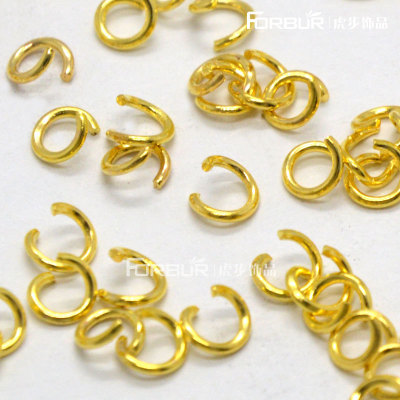 Handmade Ornament Connection Ring 4/5/6mm Broken Ring Assembly Iron Wire Loop Opening/Closed Single Ring 1kg