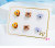 No Pierced Magnet Ear Studs Japanese and Korean Fashion New Earrings Cute Magnetic Piece Ear Clip Pseudo Earrings for Girls and Children
