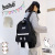 Women's Korean-Style Simple Backpack Special-Interest Design Casual Elementary School Computer Schoolbag Lightweight and Large Capacity Travel Backpack