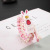 Basguangnian Building Block Bracelet Radish Rabbit Lego Couple Student Gift TikTok Same Style Personality Braided Bracelet
