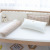 Cylindrical Pillow Ins Korean Style Pure Cotton Embroidery Bear Bedside Cushion Baby Soothing Pillow Bed Fence Removable and Washable with Core