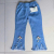 Factory Direct children's clothing girls' jeans Spring and Autumn new all-matching bell-bottom pants trousers