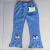 Factory Direct children's clothing girls' jeans Spring and Autumn new all-matching bell-bottom pants trousers