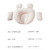 Pig Xiaotao Newborn Four Seasons U-Shape Pillow 0-1 Years Old Baby Colored Cotton Baby Pillow Latex Baby Pillow New