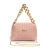 Women's Chain Handbag 2022 Spring Solid Color New Fashion Shoulder Messenger Bag Retro Indentation Diamond Small Bag