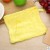 A Factory Direct Sales Korean Magic Wood Fiber Non-Stick Oil Cleaning Cloth Free of Detergent Dish Towel 20*25