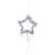 Christmas Decoration Supplies Plush Feather Pendant Five-Pointed Star Pendant Creative Heart Hanging Pieces Small Tree Ornaments