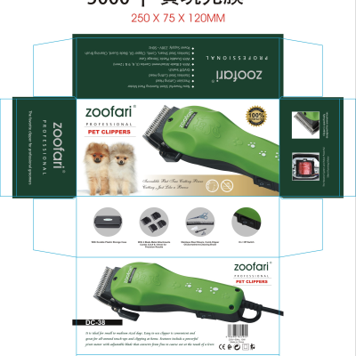 ZooFari DC-38 Pet Clippers Pet Shaver Pet Supplies Electric Pet groomer animal grooming clippers