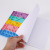 New A5 40 Loose-Leaf Deratization Pioneer Notebook Dinosaur Decompression Bubble Pen Sleeve Notebook Decompression Toy