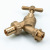 Tangke Valve Brass Valve Core Copper Water Faucet IBC Ton Barrel Water Tap Ball Valve Stop Valve Outdoor South American Triangle Water Faucet