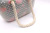 New Transparent Big Bag Hemp Rope Flower Cloth Bag Bucket Bag Fashion Lady Silicone Handbag Factory Direct Sales