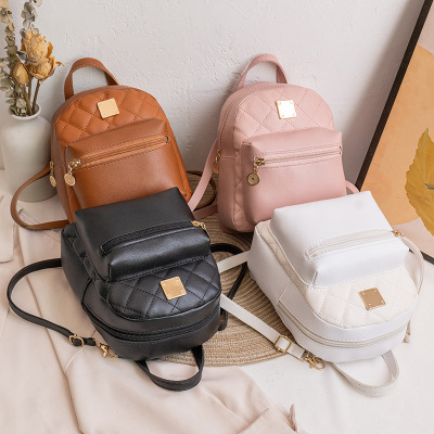 Student Small Schoolbag 2022ladies Knapsack Women's Foreign Trade Bags Bag Female Factory Wholesale Fashion Small Bag