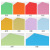 Color A4 Printer Copy Paper 70 G80g Thickened Colored Paper a Pack of 100 Pieces Thick Pink Yellow Blue Red Color