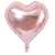 18-Inch Heart Shape Peach Heart Aluminum Foil Balloon Wedding Room Birthday Party Rose Gold Love Balloon Factory Wholesale