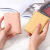 New Wallet Women's Short Tri-Fold Solid Color Simple Stone Pattern Multiple Card Slots Large Capacity Student Fresh Coin Purse