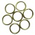 Factory in Stock 1.5 Thick Pure Copper Broken Ring Cut C- Ring Flat Ring Copper Single Ring DIY Ornament Accessories