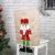 Christmas Decoration Supplies Walnut Soldier Chair Cover Home Dress up Christmas Chair Cover Walnut Soldier Chair Cover